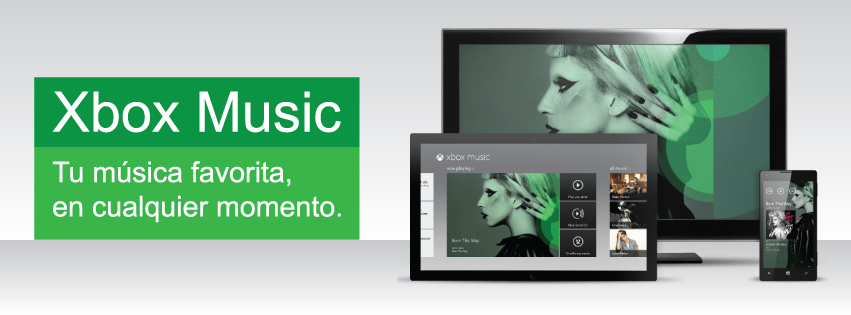 Microsoft lanzo la versión web de Xbox Music.