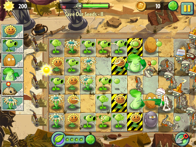 Plants vs Zombies 2 disponible en México.