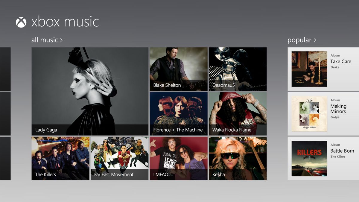 Xbox Music desea competir contra Spotify.