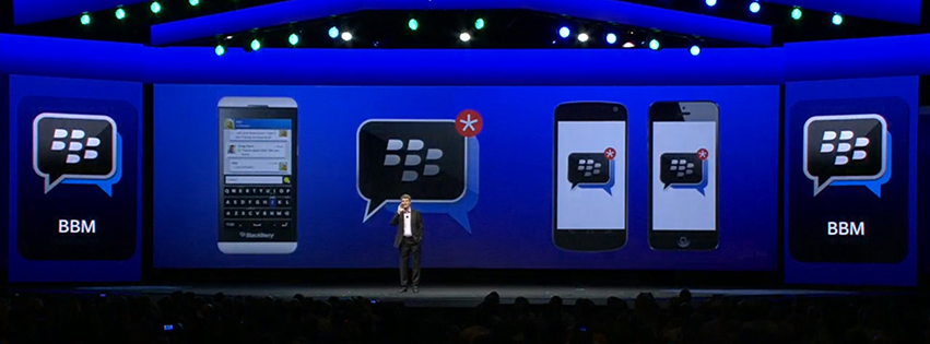 BlackBerry Messenge para iOS y Android