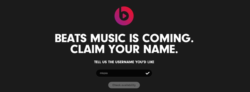 Ya te puedes registrar en Beats Music